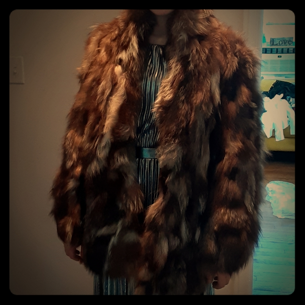 Custom Real Animal Fur Coat
